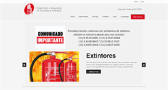 Desktop Screenshot of nofire.com.br